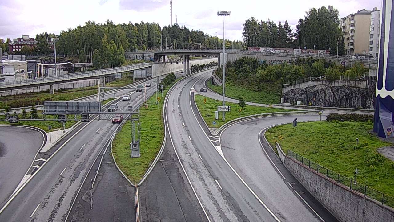 Weather Camera Image Road 12 Tampere, Rantatunneli Armonkallio, Tampere, Pirkanmaa