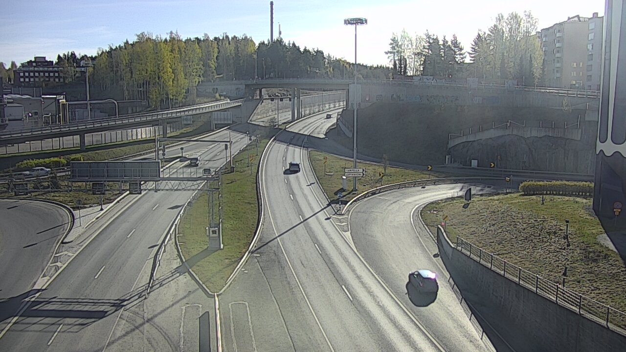 Weather Camera Image Väg 12 Tammerfors, Rantatunneli Armonkallio, Tampere, Pirkanmaa