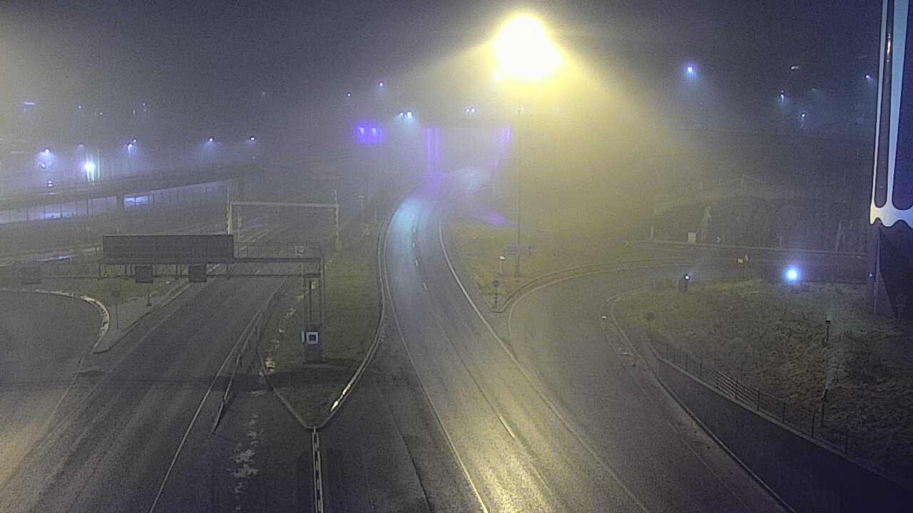 Weather Camera Image Väg 12 Tammerfors, Rantatunneli Armonkallio, Tampere, Pirkanmaa