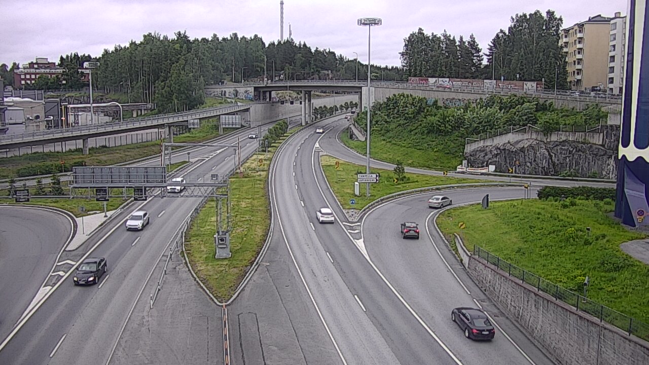 Kelikamerat Kuva Tie 12 Tampere, Rantatunneli Armonkallio, Tampere, Pirkanmaa