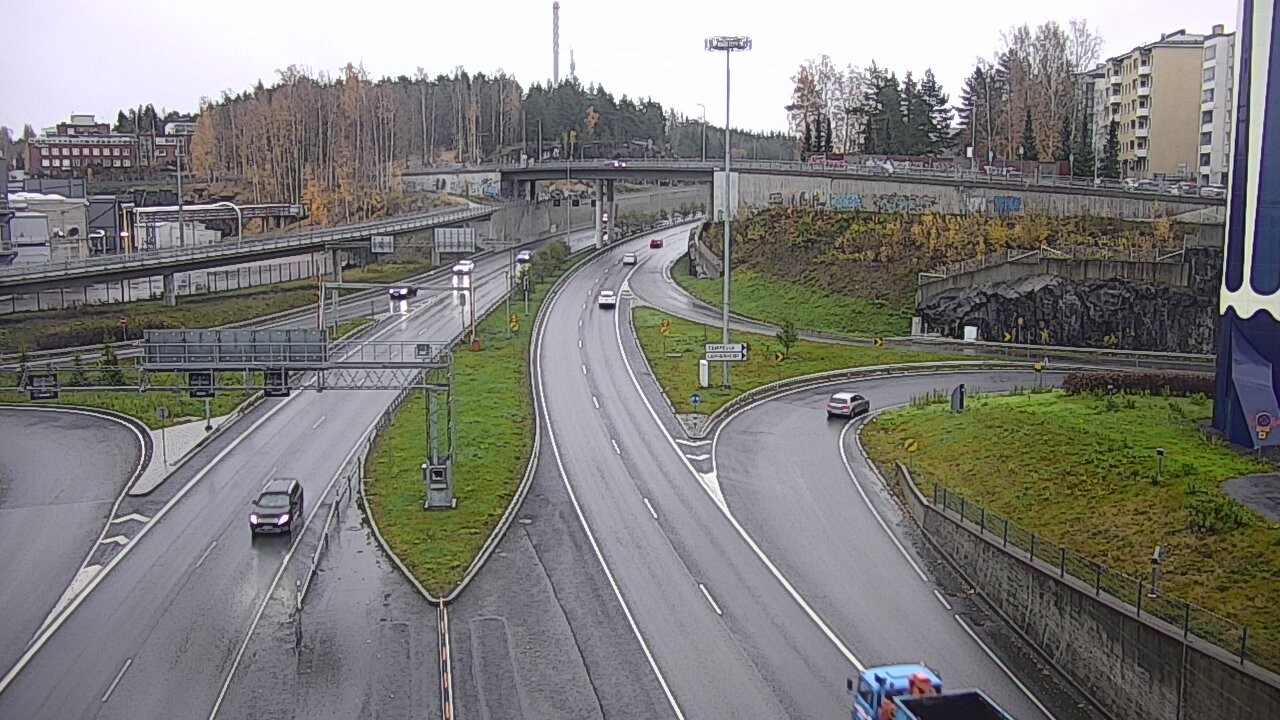 Kelikamerat Kuva Tie 12 Tampere, Rantatunneli Armonkallio, Tampere, Pirkanmaa