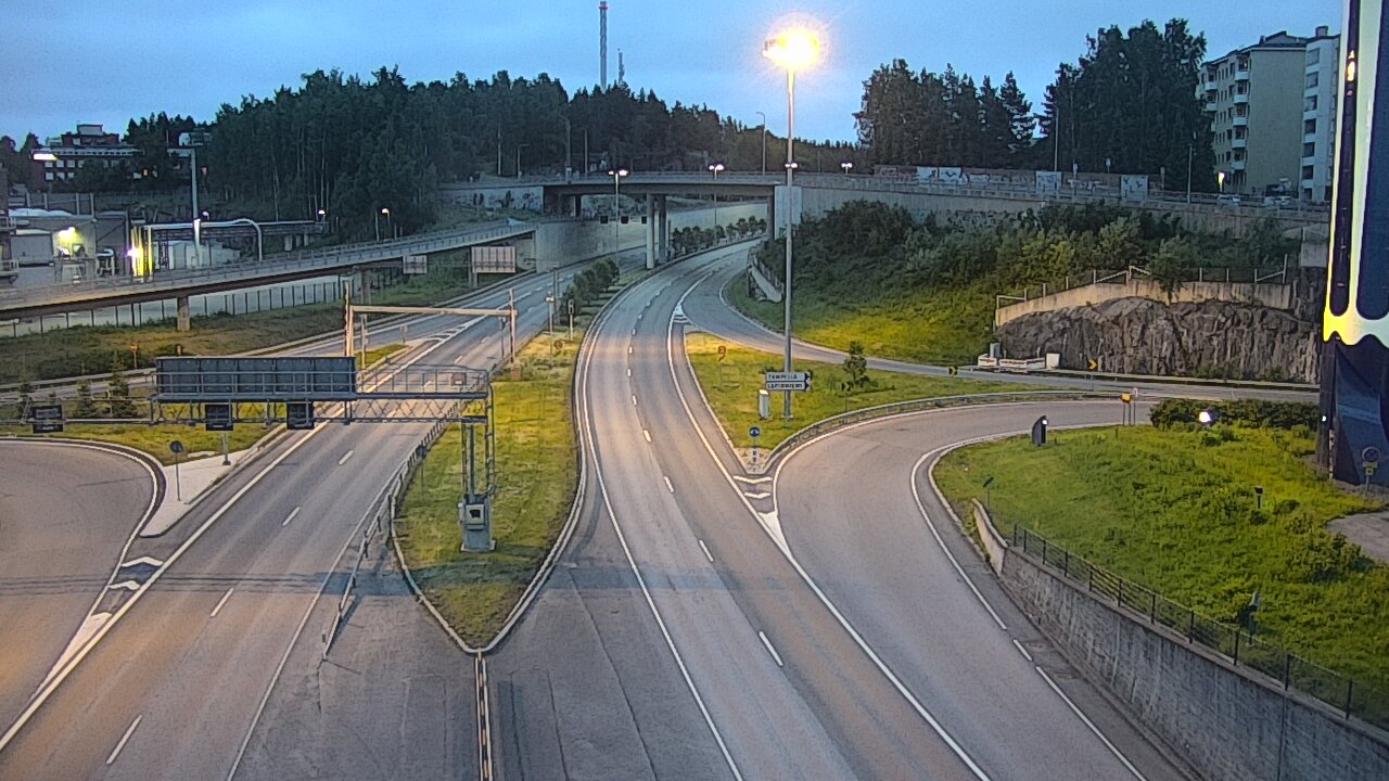Kelikamerat Kuva Tie 12 Tampere, Rantatunneli Armonkallio, Tampere, Pirkanmaa