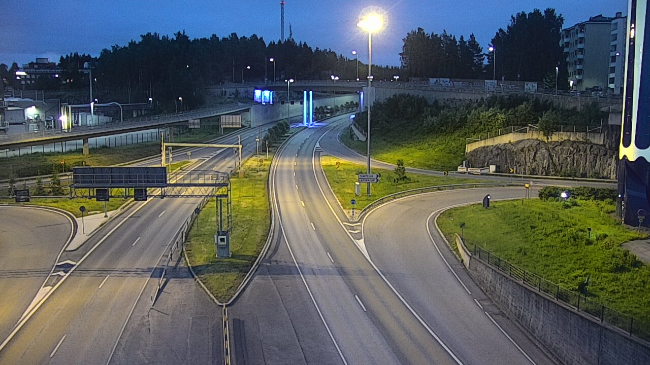 Kelikamerat Kuva Tie 12 Tampere, Rantatunneli Armonkallio, Tampere, Pirkanmaa
