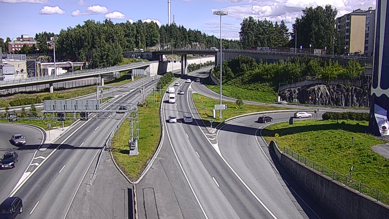 Kelikamerat Kuva Tie 12 Tampere, Rantatunneli Armonkallio, Tampere, Pirkanmaa