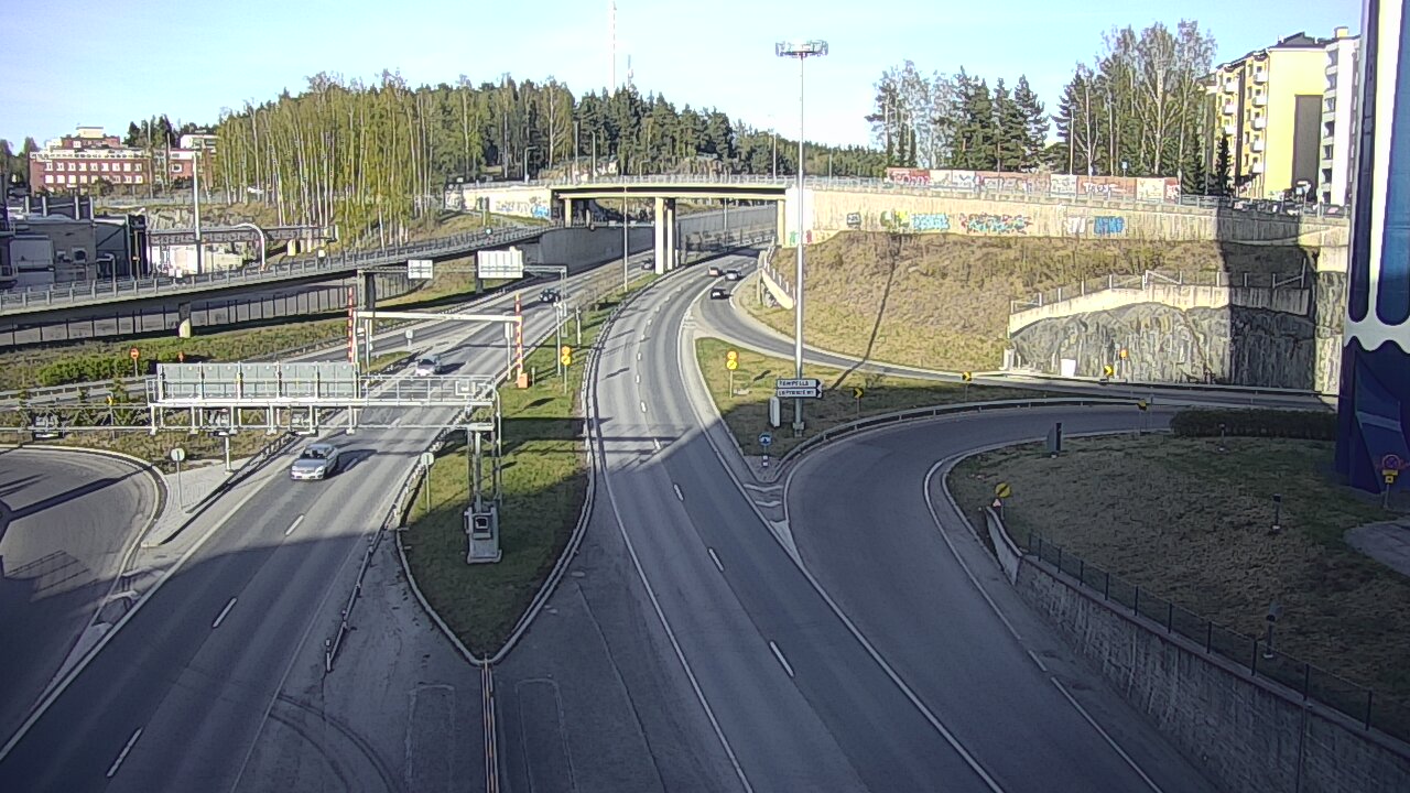 Weather Camera Image Väg 12 Tammerfors, Rantatunneli Armonkallio, Tampere, Pirkanmaa
