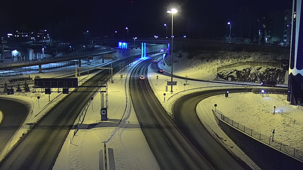 Kelikamerat Kuva Tie 12 Tampere, Rantatunneli Armonkallio, Tampere, Pirkanmaa