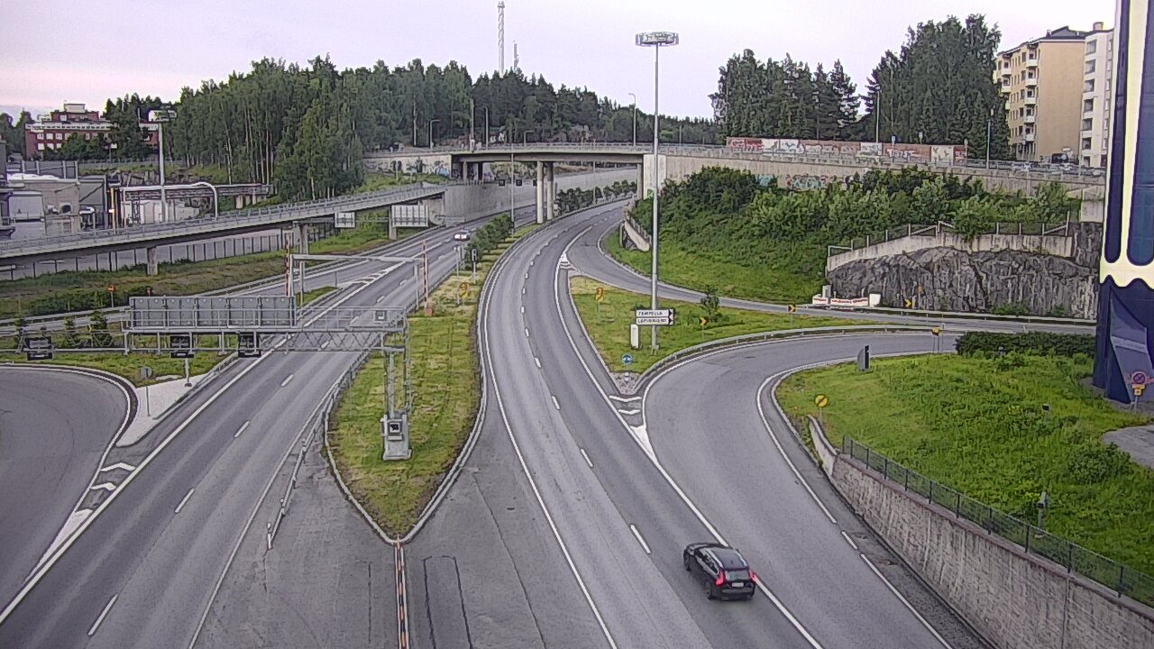 Kelikamerat Kuva Tie 12 Tampere, Rantatunneli Armonkallio, Tampere, Pirkanmaa
