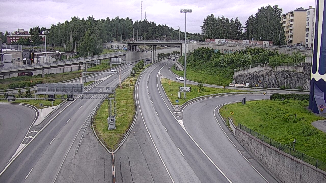 Kelikamerat Kuva Tie 12 Tampere, Rantatunneli Armonkallio, Tampere, Pirkanmaa