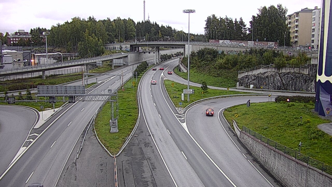 Kelikamerat Kuva Tie 12 Tampere, Rantatunneli Armonkallio, Tampere, Pirkanmaa
