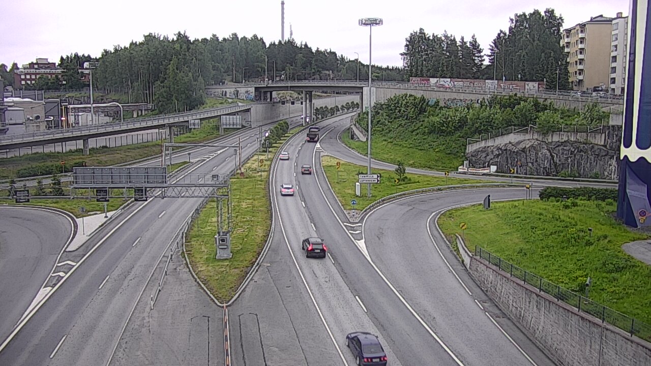 Kelikamerat Kuva Tie 12 Tampere, Rantatunneli Armonkallio, Tampere, Pirkanmaa