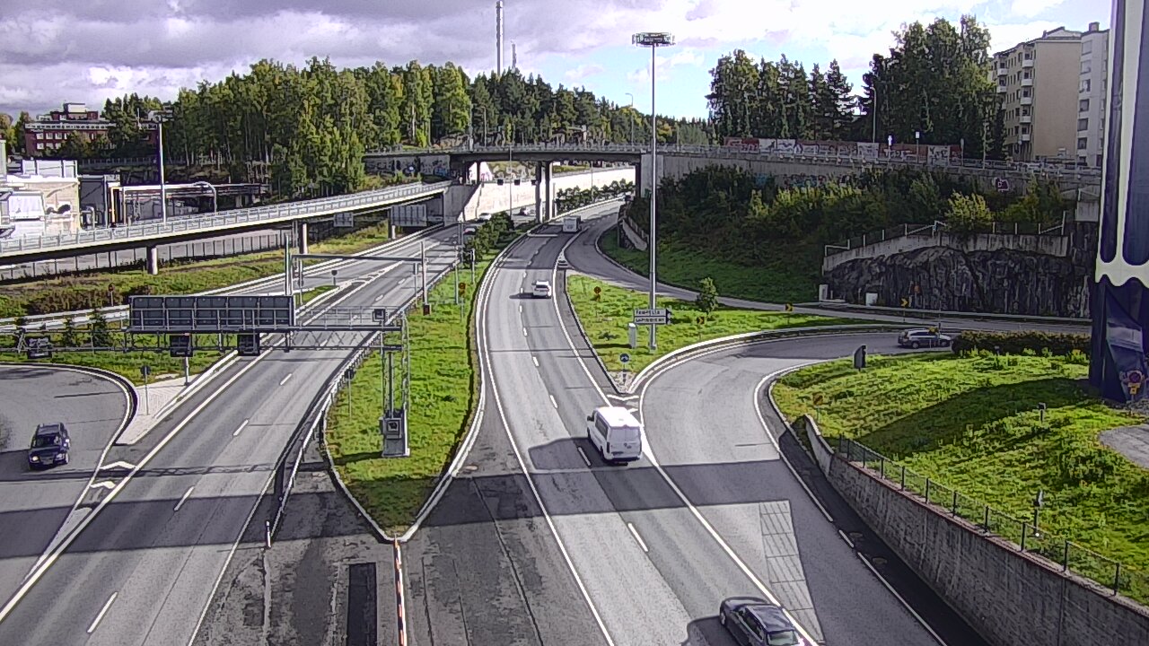 Weather Camera Image Road 12 Tampere, Rantatunneli Armonkallio, Tampere, Pirkanmaa
