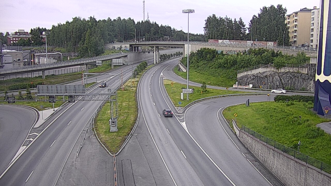 Kelikamerat Kuva Tie 12 Tampere, Rantatunneli Armonkallio, Tampere, Pirkanmaa