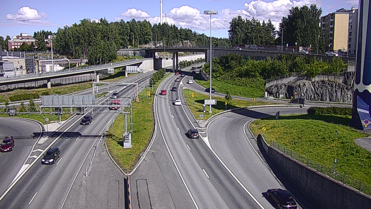 Kelikamerat Kuva Tie 12 Tampere, Rantatunneli Armonkallio, Tampere, Pirkanmaa