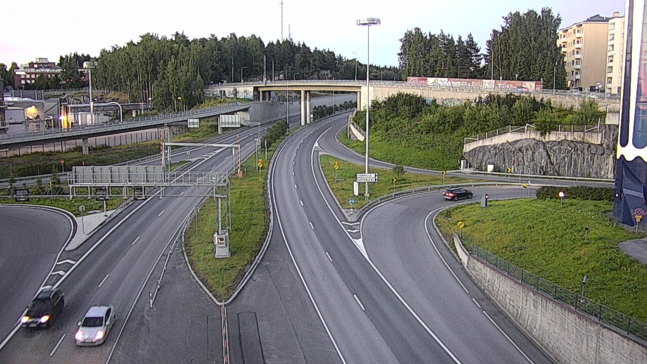 Kelikamerat Kuva Tie 12 Tampere, Rantatunneli Armonkallio, Tampere, Pirkanmaa