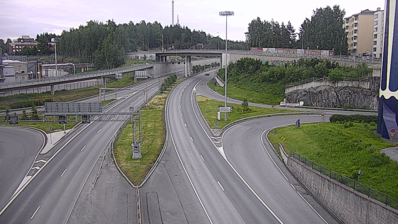 Kelikamerat Kuva Tie 12 Tampere, Rantatunneli Armonkallio, Tampere, Pirkanmaa