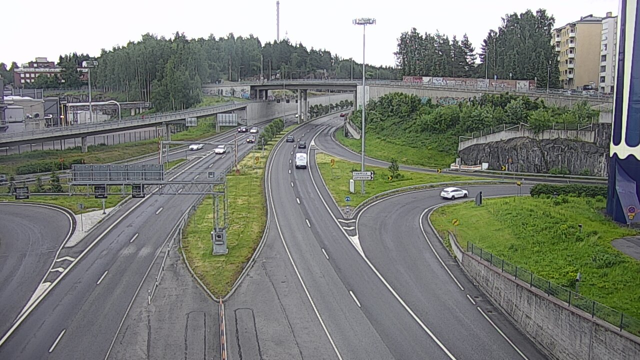 Kelikamerat Kuva Tie 12 Tampere, Rantatunneli Armonkallio, Tampere, Pirkanmaa