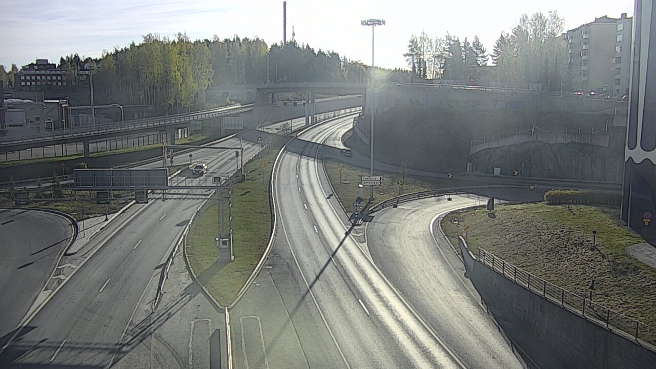Weather Camera Image Väg 12 Tammerfors, Rantatunneli Armonkallio, Tampere, Pirkanmaa