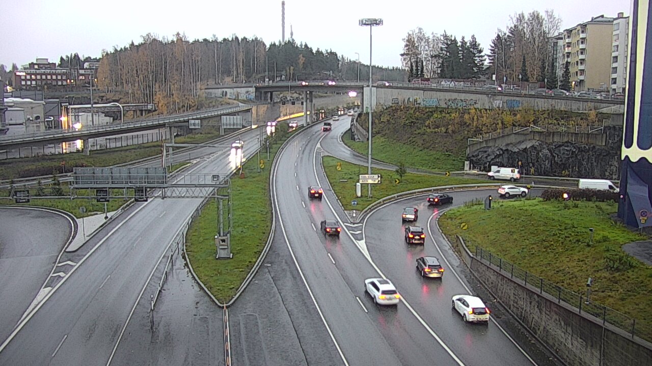 Kelikamerat Kuva Tie 12 Tampere, Rantatunneli Armonkallio, Tampere, Pirkanmaa