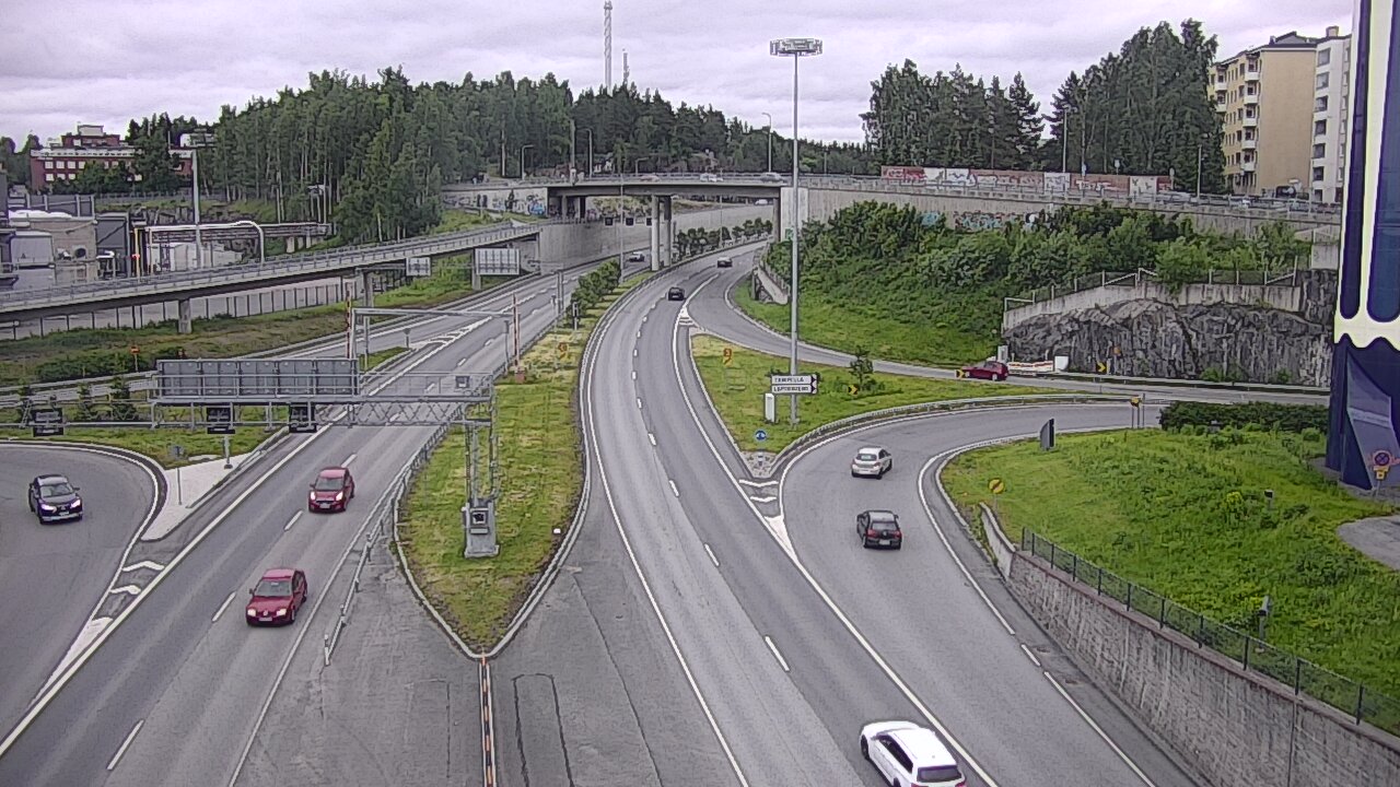Kelikamerat Kuva Tie 12 Tampere, Rantatunneli Armonkallio, Tampere, Pirkanmaa