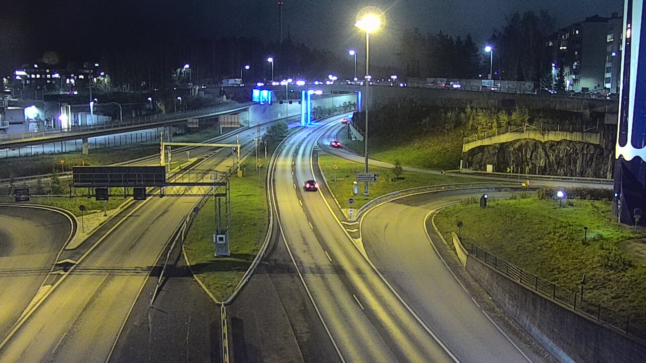 Kelikamerat Kuva Tie 12 Tampere, Rantatunneli Armonkallio, Tampere, Pirkanmaa