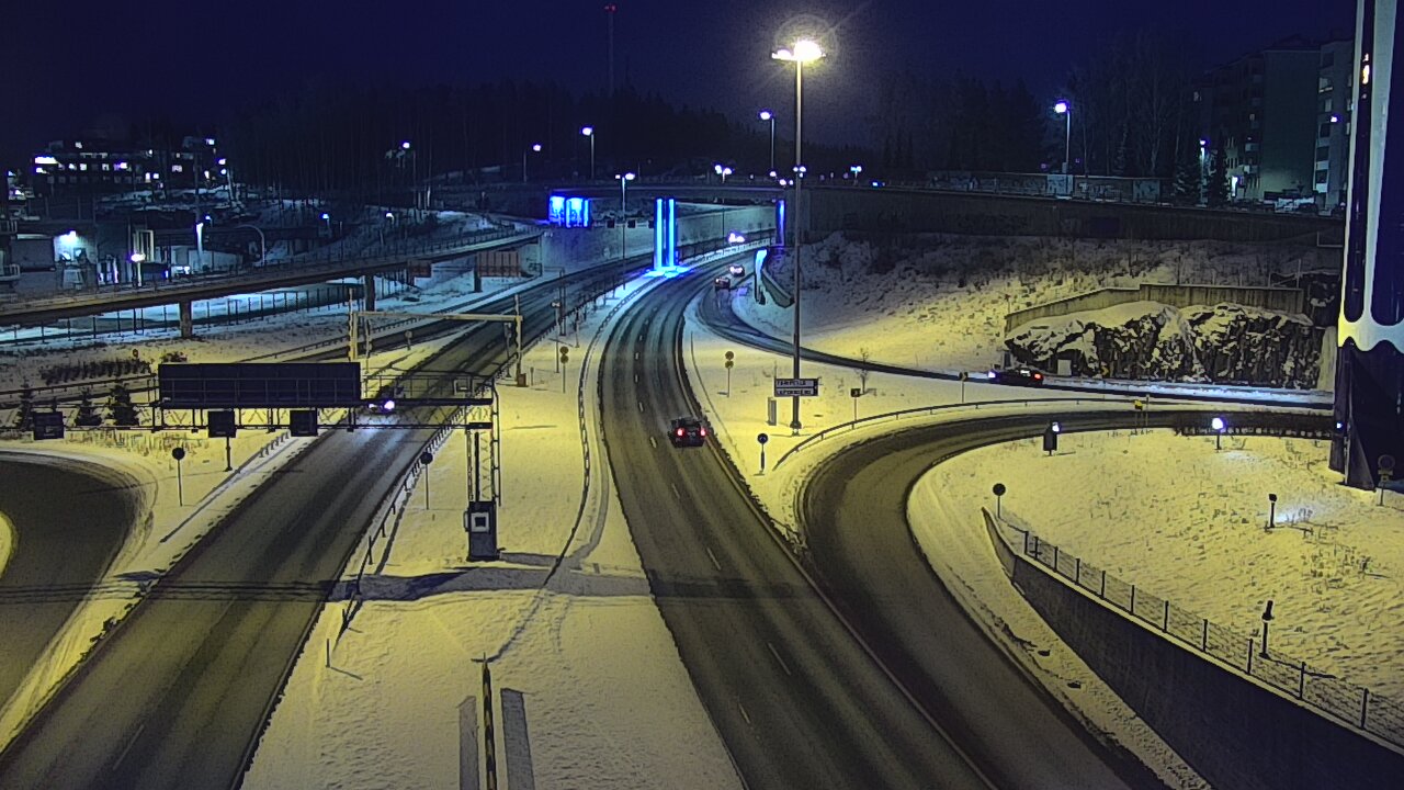 Kelikamerat Kuva Tie 12 Tampere, Rantatunneli Armonkallio, Tampere, Pirkanmaa