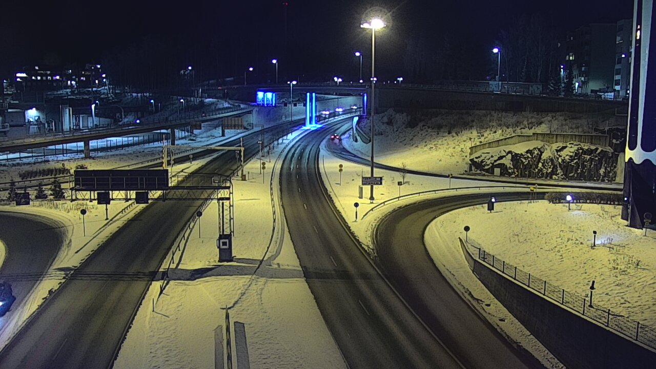 Kelikamerat Kuva Tie 12 Tampere, Rantatunneli Armonkallio, Tampere, Pirkanmaa