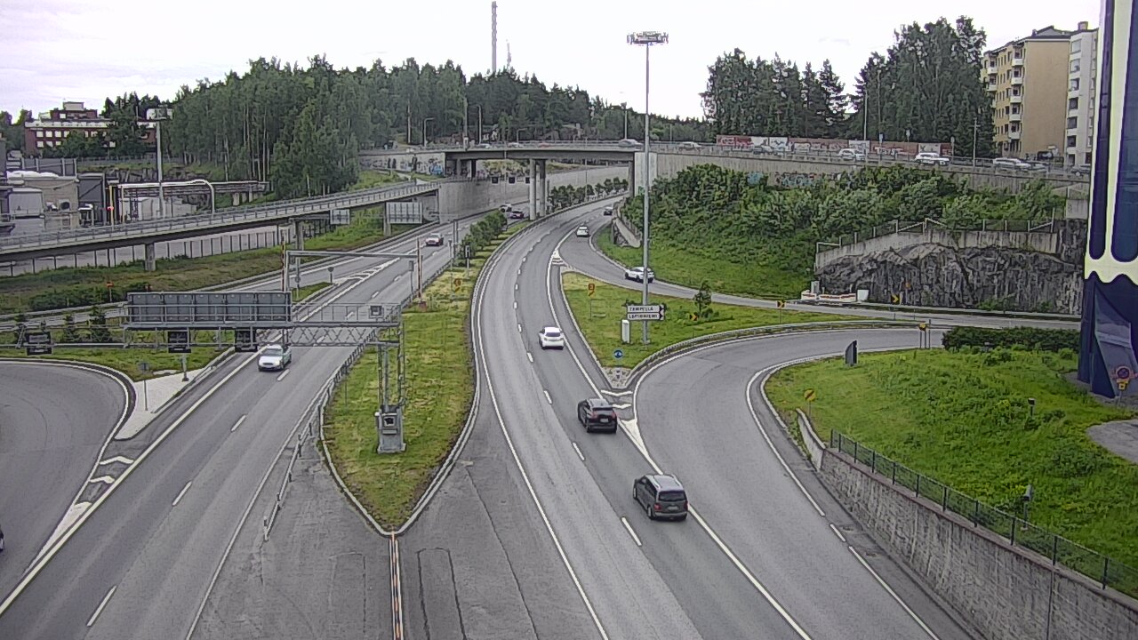 Kelikamerat Kuva Tie 12 Tampere, Rantatunneli Armonkallio, Tampere, Pirkanmaa