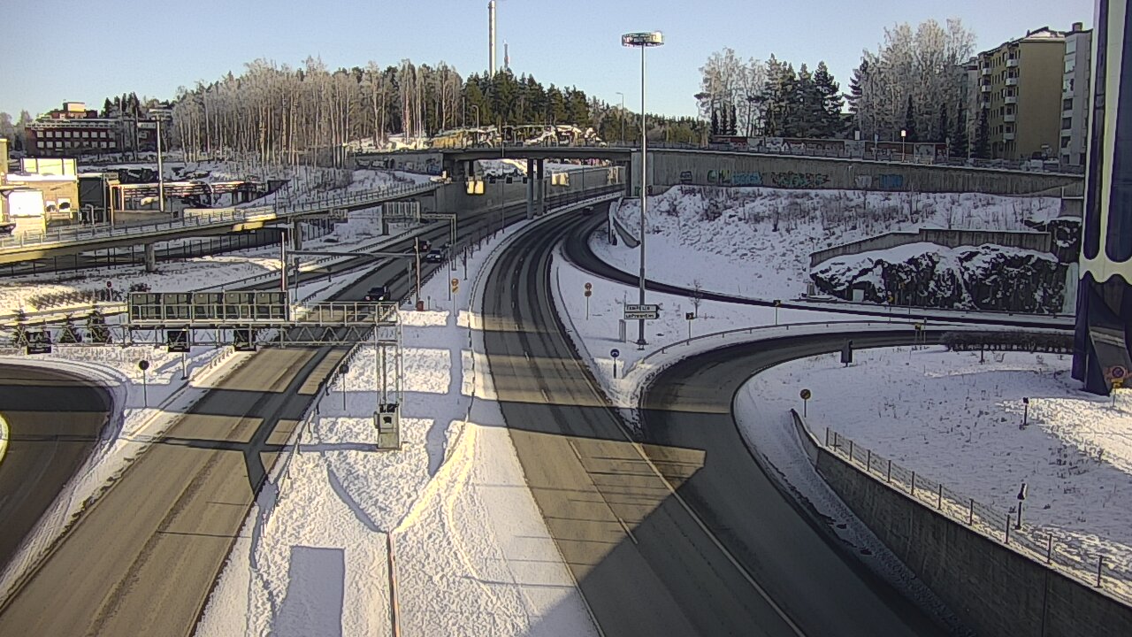 Weather Camera Image Road 12 Tampere, Rantatunneli Armonkallio, Tampere, Pirkanmaa
