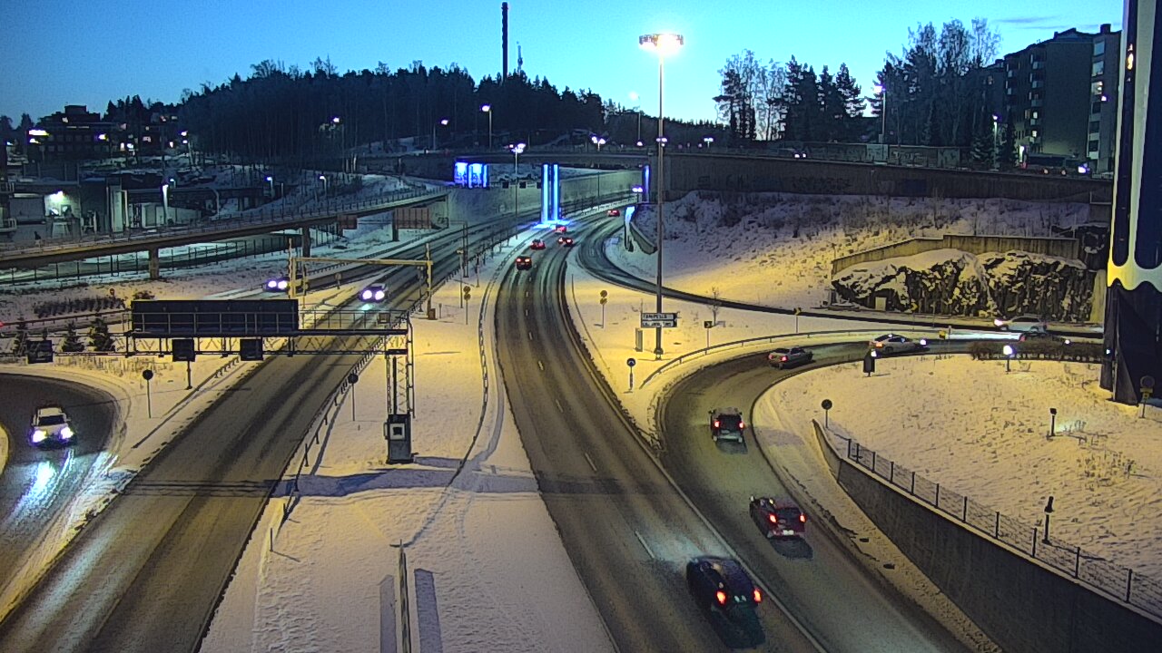 Kelikamerat Kuva Tie 12 Tampere, Rantatunneli Armonkallio, Tampere, Pirkanmaa