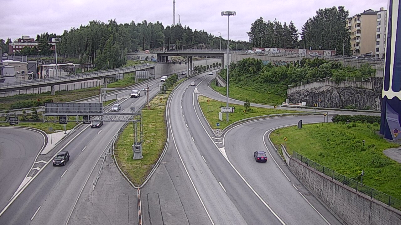 Kelikamerat Kuva Tie 12 Tampere, Rantatunneli Armonkallio, Tampere, Pirkanmaa