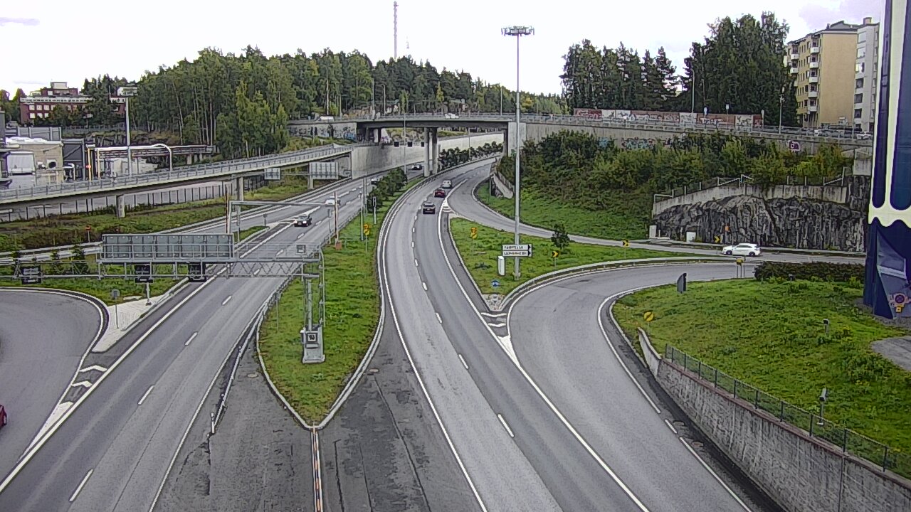 Kelikamerat Kuva Tie 12 Tampere, Rantatunneli Armonkallio, Tampere, Pirkanmaa