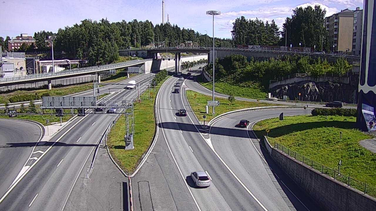 Kelikamerat Kuva Tie 12 Tampere, Rantatunneli Armonkallio, Tampere, Pirkanmaa