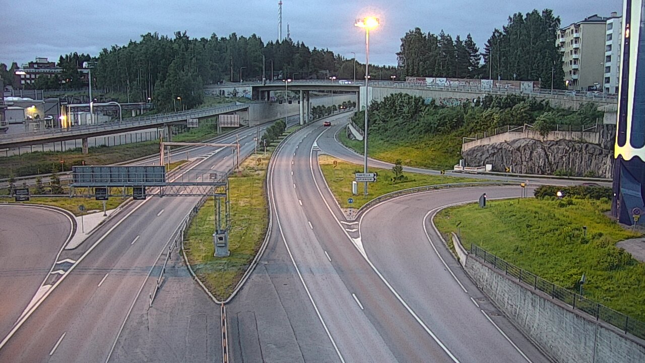 Kelikamerat Kuva Tie 12 Tampere, Rantatunneli Armonkallio, Tampere, Pirkanmaa