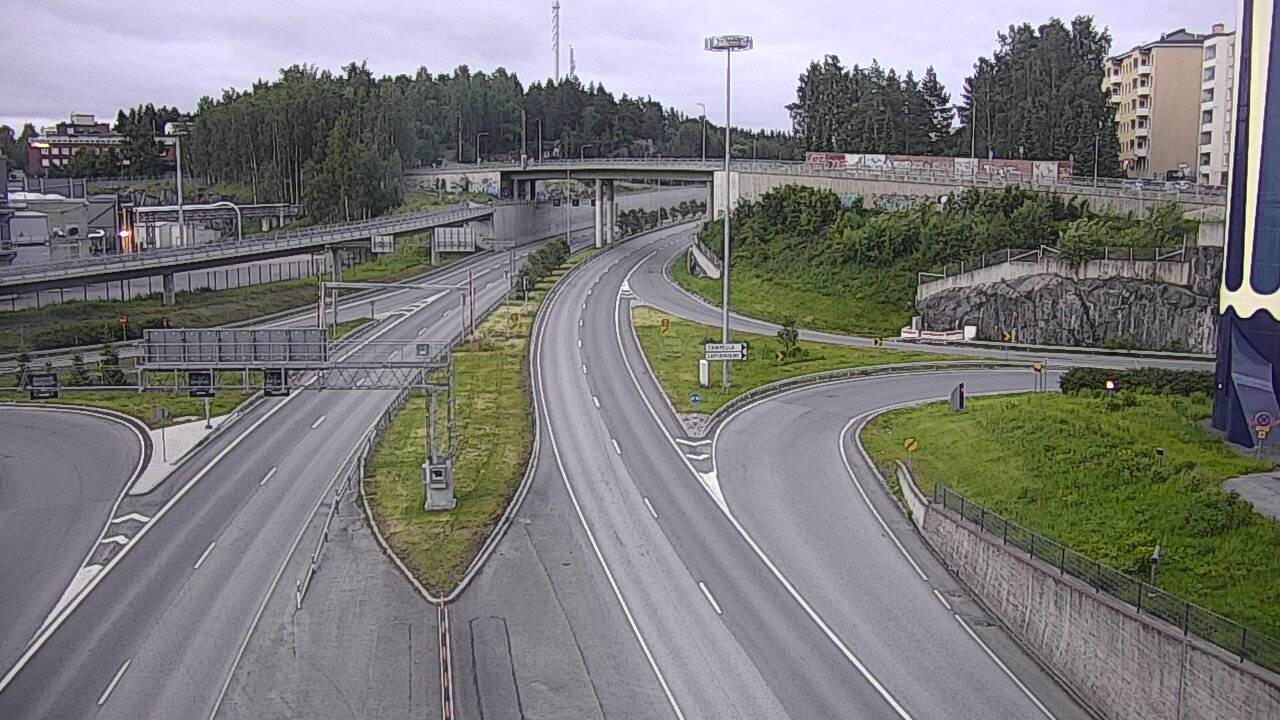 Kelikamerat Kuva Tie 12 Tampere, Rantatunneli Armonkallio, Tampere, Pirkanmaa