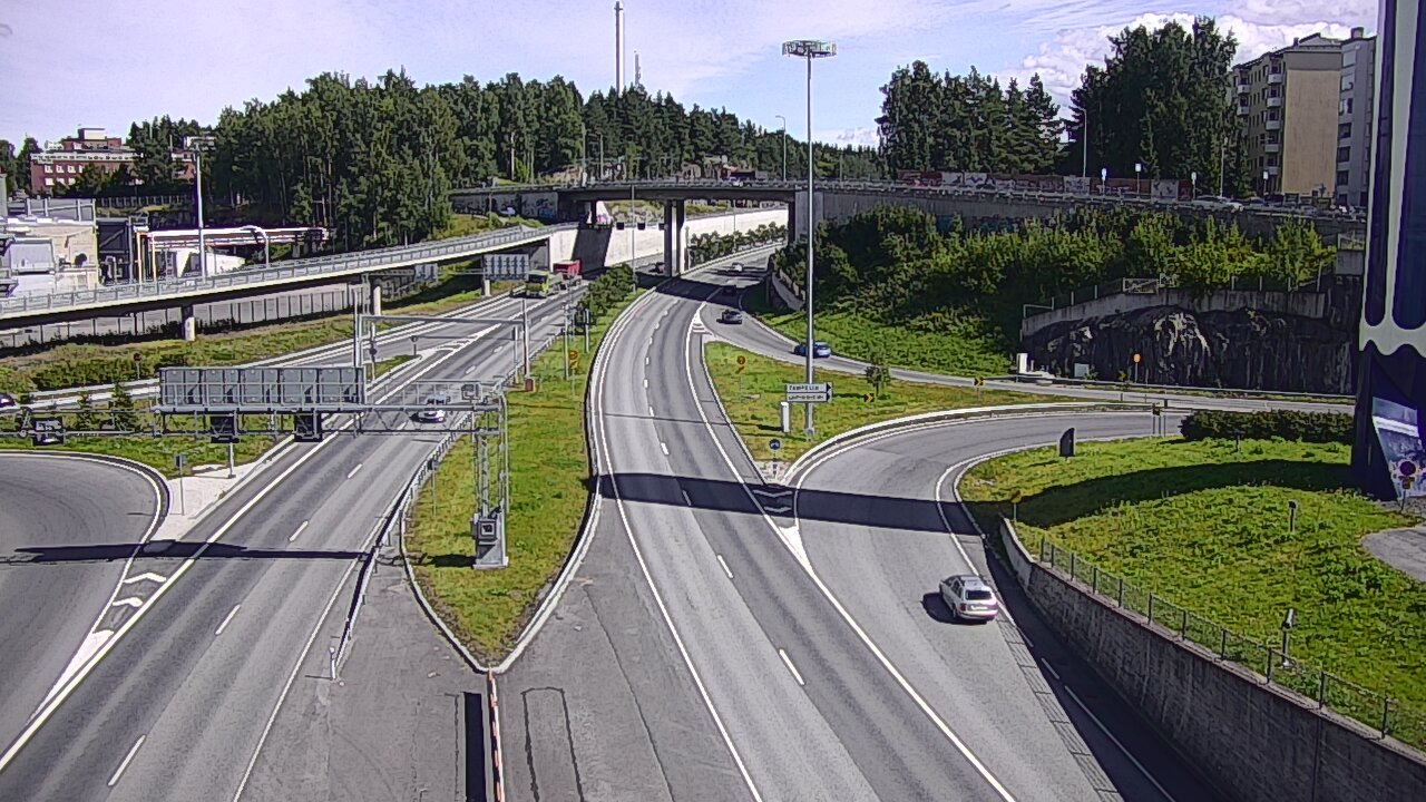 Kelikamerat Kuva Tie 12 Tampere, Rantatunneli Armonkallio, Tampere, Pirkanmaa