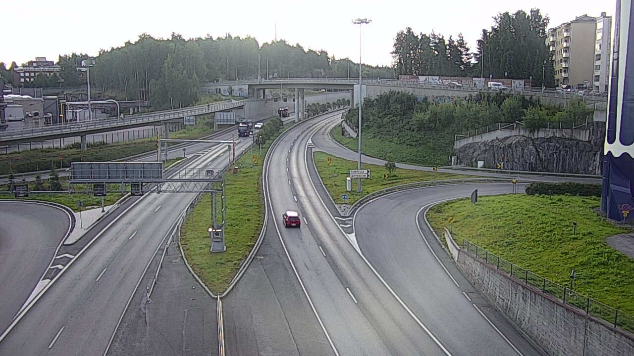 Kelikamerat Kuva Tie 12 Tampere, Rantatunneli Armonkallio, Tampere, Pirkanmaa