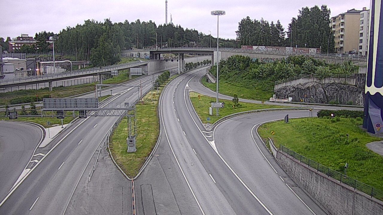 Kelikamerat Kuva Tie 12 Tampere, Rantatunneli Armonkallio, Tampere, Pirkanmaa