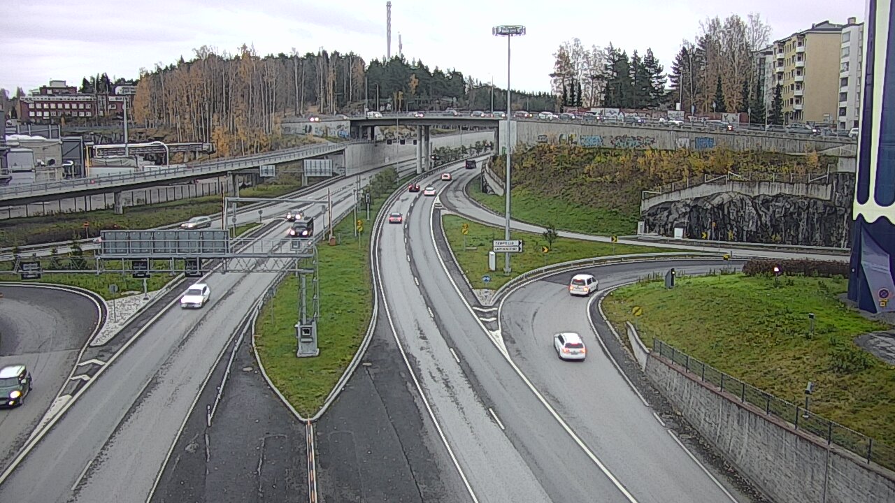 Kelikamerat Kuva Tie 12 Tampere, Rantatunneli Armonkallio, Tampere, Pirkanmaa