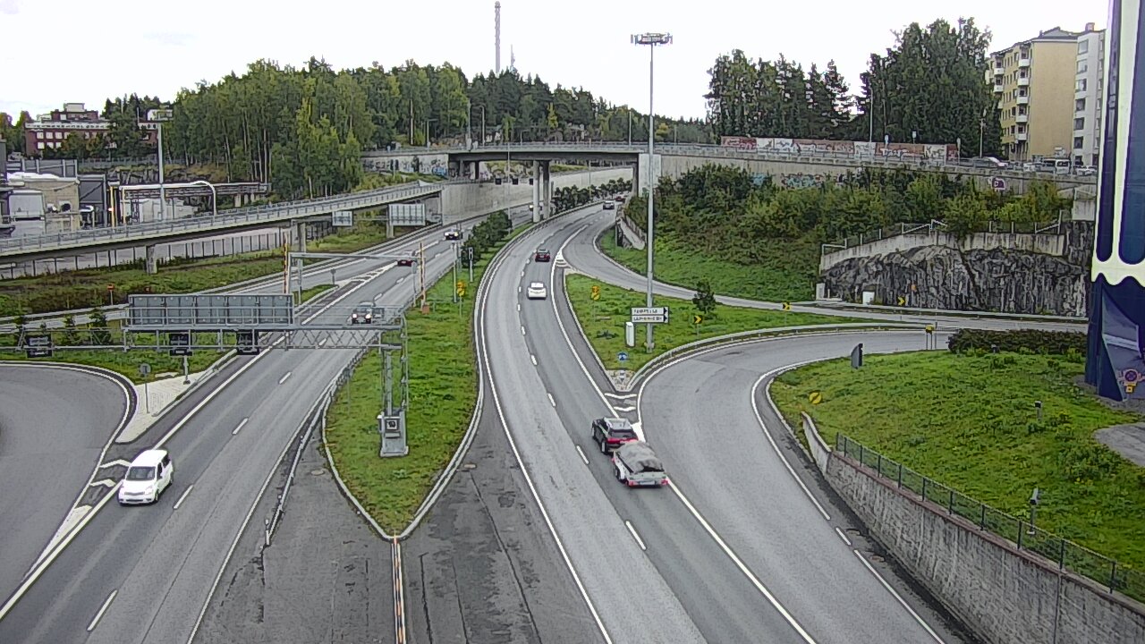 Kelikamerat Kuva Tie 12 Tampere, Rantatunneli Armonkallio, Tampere, Pirkanmaa