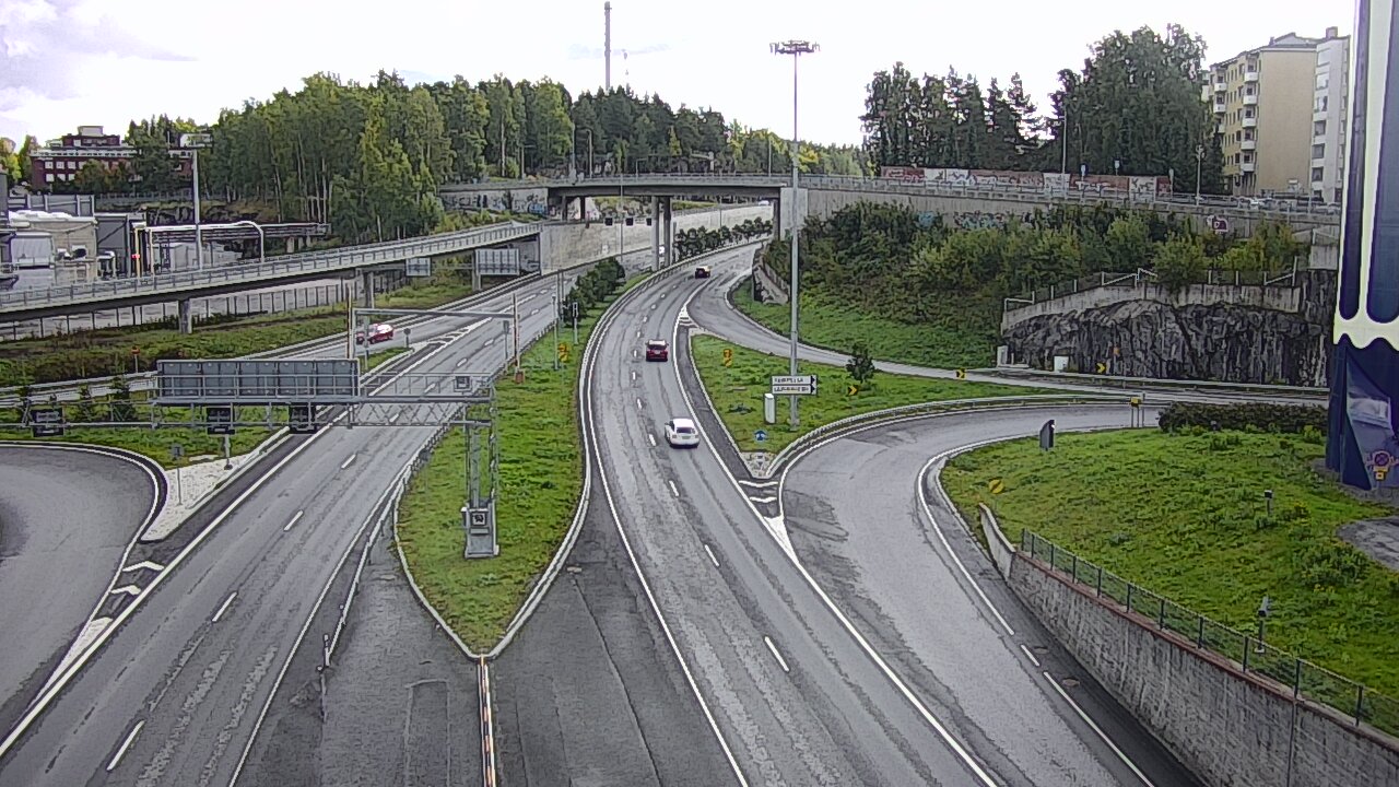 Weather Camera Image Road 12 Tampere, Rantatunneli Armonkallio, Tampere, Pirkanmaa