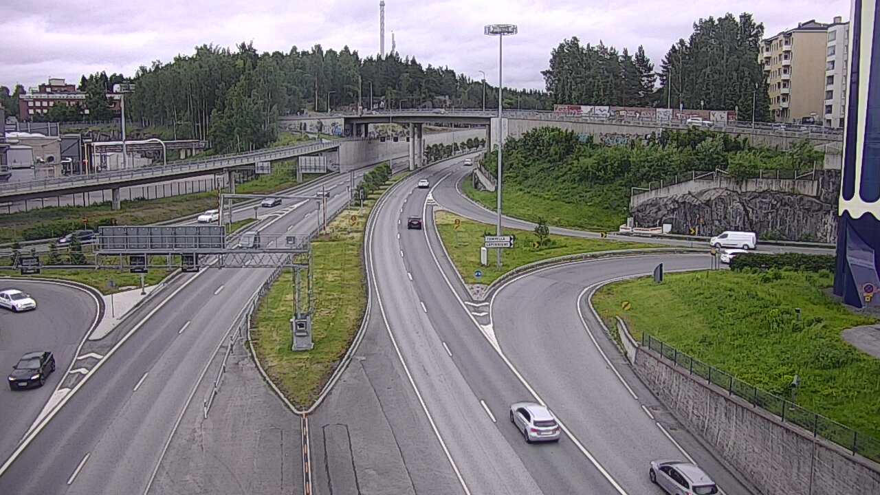 Kelikamerat Kuva Tie 12 Tampere, Rantatunneli Armonkallio, Tampere, Pirkanmaa