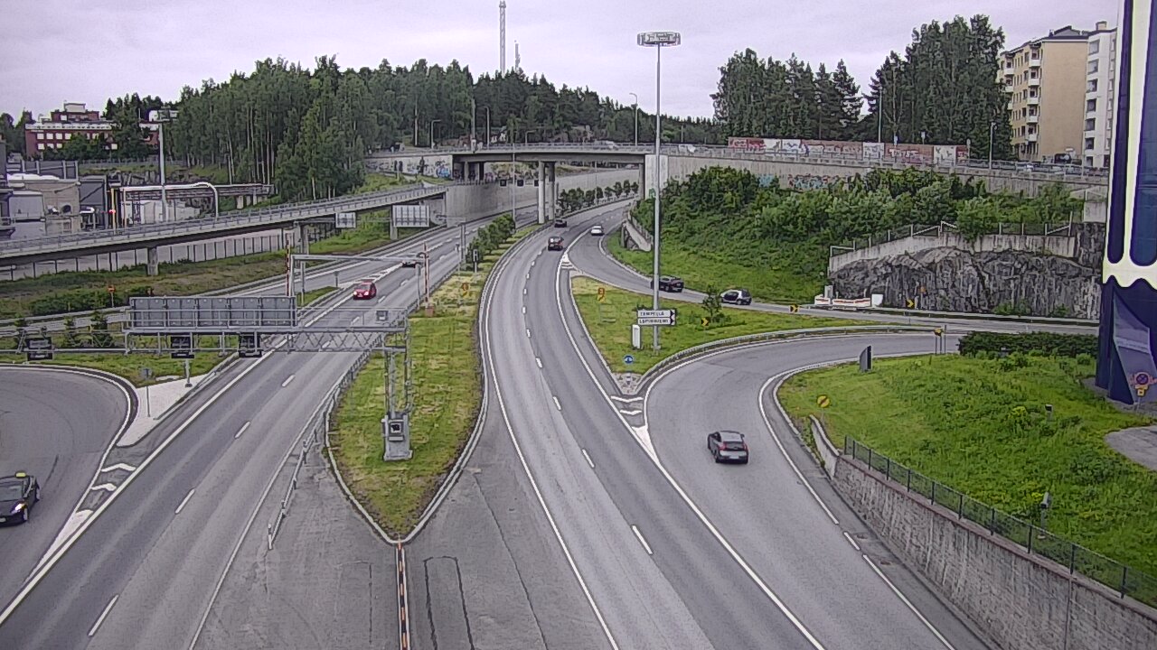 Kelikamerat Kuva Tie 12 Tampere, Rantatunneli Armonkallio, Tampere, Pirkanmaa