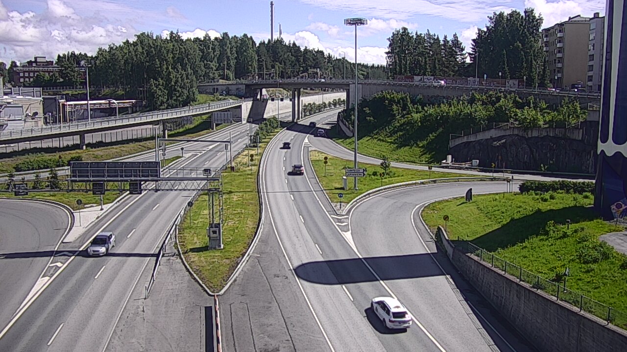 Kelikamerat Kuva Tie 12 Tampere, Rantatunneli Armonkallio, Tampere, Pirkanmaa
