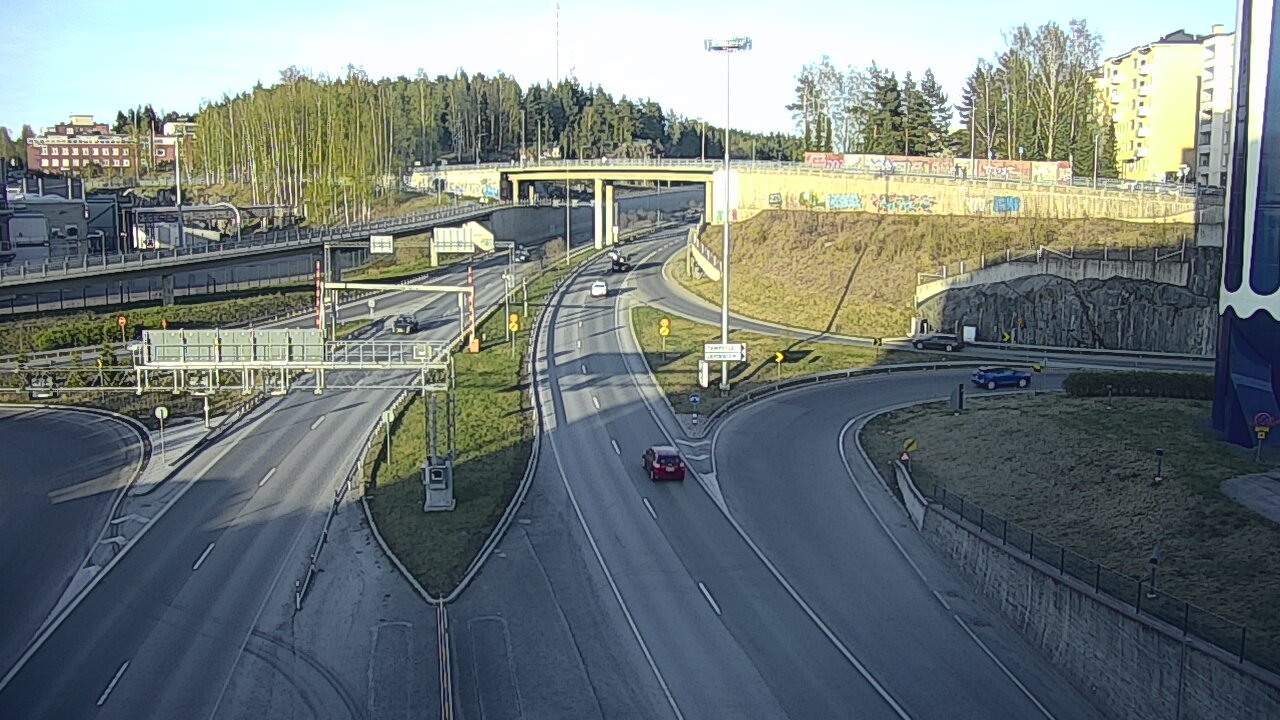 Weather Camera Image Väg 12 Tammerfors, Rantatunneli Armonkallio, Tampere, Pirkanmaa