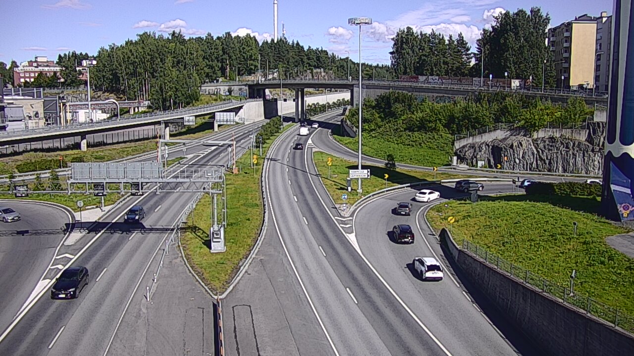 Kelikamerat Kuva Tie 12 Tampere, Rantatunneli Armonkallio, Tampere, Pirkanmaa
