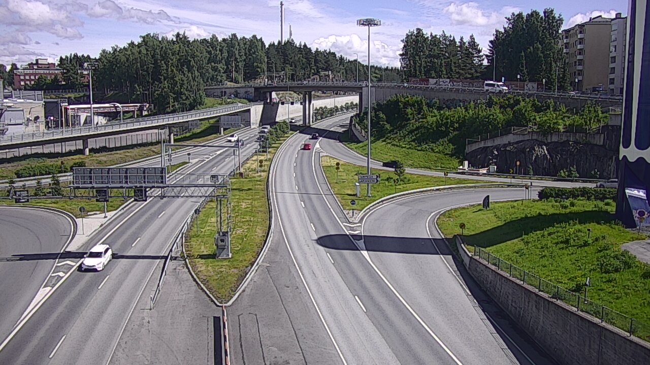 Kelikamerat Kuva Tie 12 Tampere, Rantatunneli Armonkallio, Tampere, Pirkanmaa