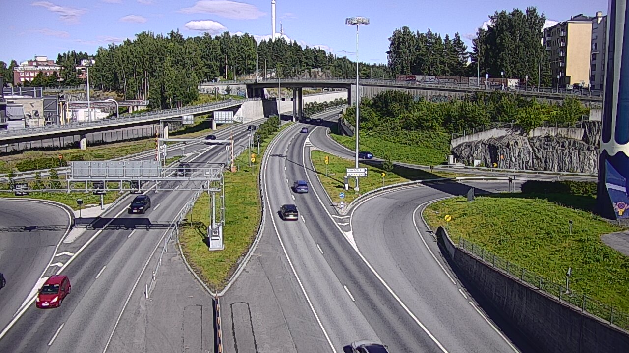 Kelikamerat Kuva Tie 12 Tampere, Rantatunneli Armonkallio, Tampere, Pirkanmaa
