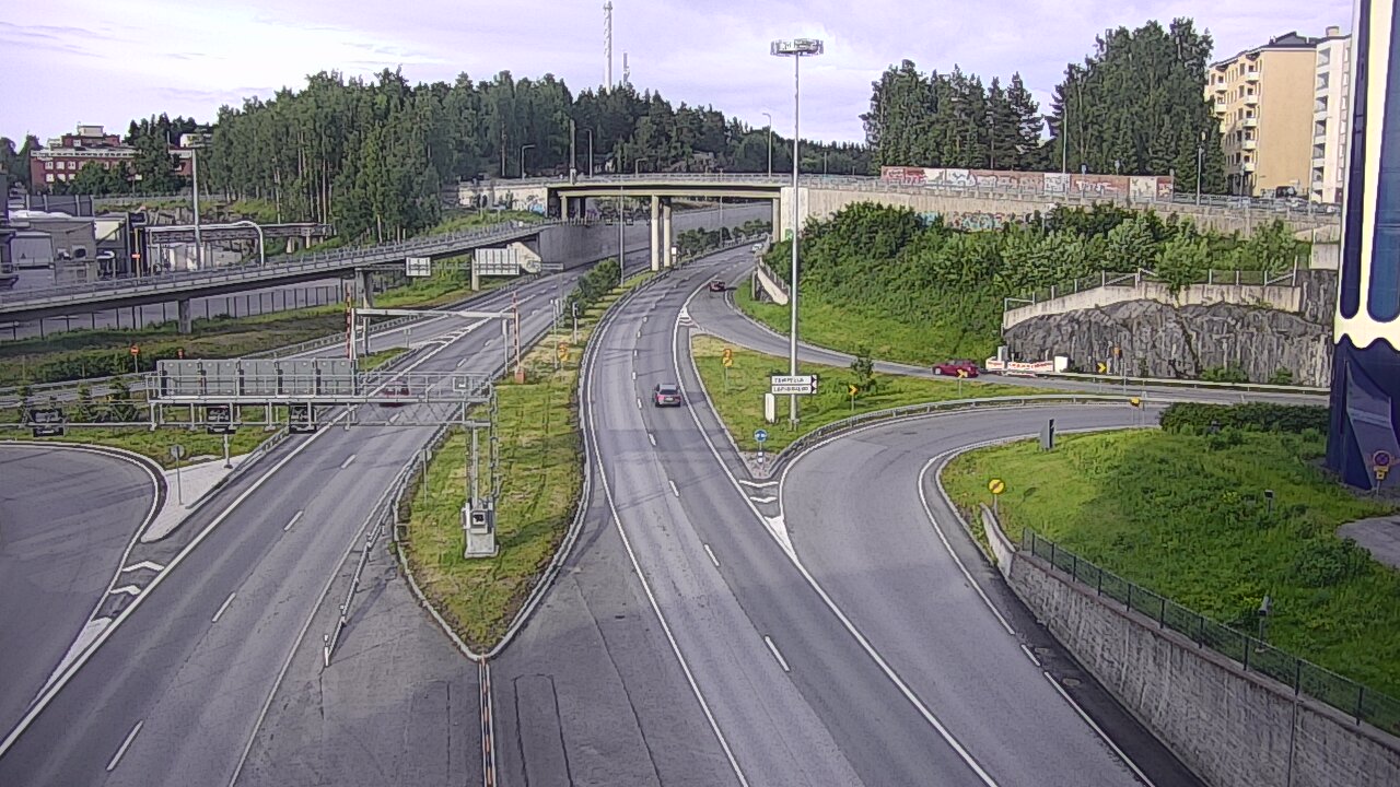 Kelikamerat Kuva Tie 12 Tampere, Rantatunneli Armonkallio, Tampere, Pirkanmaa