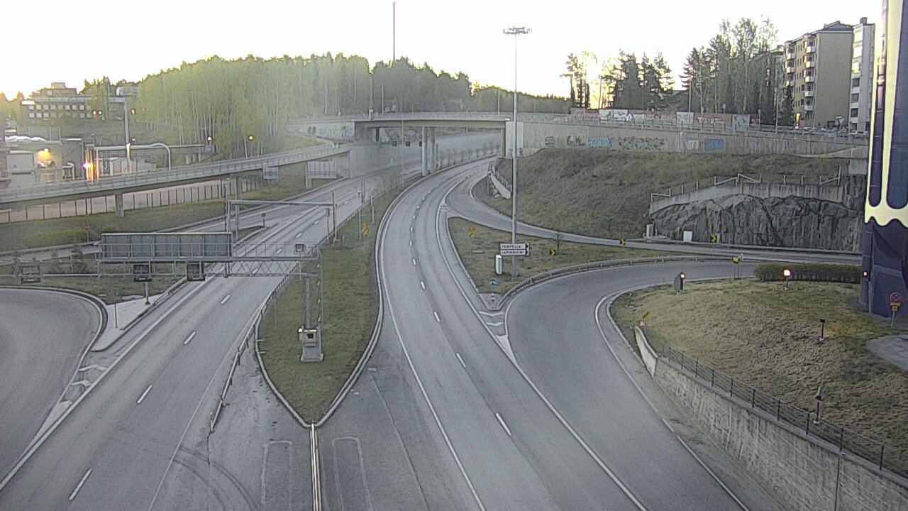 Kelikamerat Kuva Tie 12 Tampere, Rantatunneli Armonkallio, Tampere, Pirkanmaa