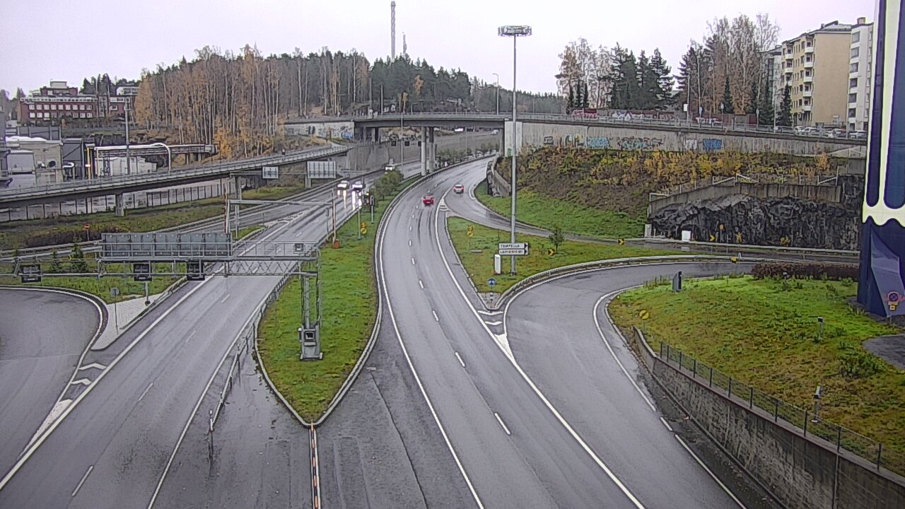 Kelikamerat Kuva Tie 12 Tampere, Rantatunneli Armonkallio, Tampere, Pirkanmaa